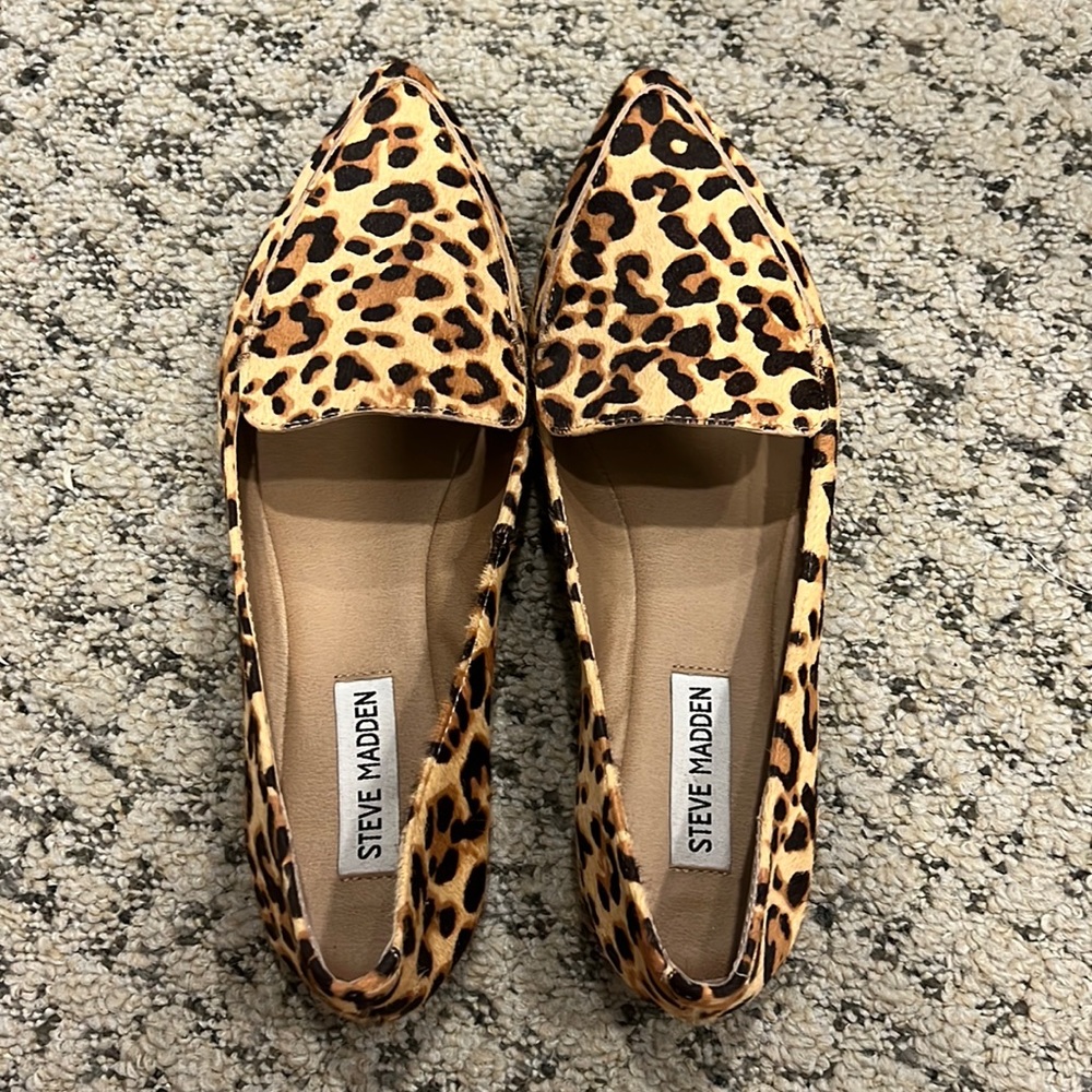 Steve Madden Animal Print Flats